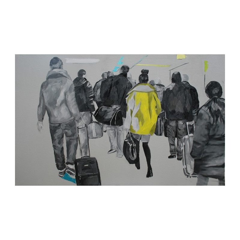Paintings by Ell Mertens - Station Amsterdam Paintings by Ell Mertens - Station Amsterdam