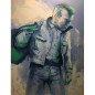 Paintings by Sef Berkers - Man With Bag Paintings by Sef Berkers - Man With Bag