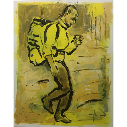 Paintings by Sef Berkers - Passer By Man