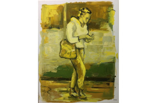 Peintures Sef Berkers- Passer By Woman