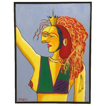 Peintures Ben Heemskerk- Queen Mother