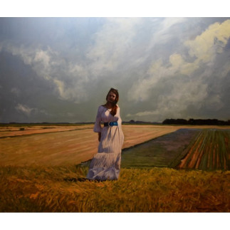 Paintings by Roeland van der Kley  - Isi In The Sky With Diamonds