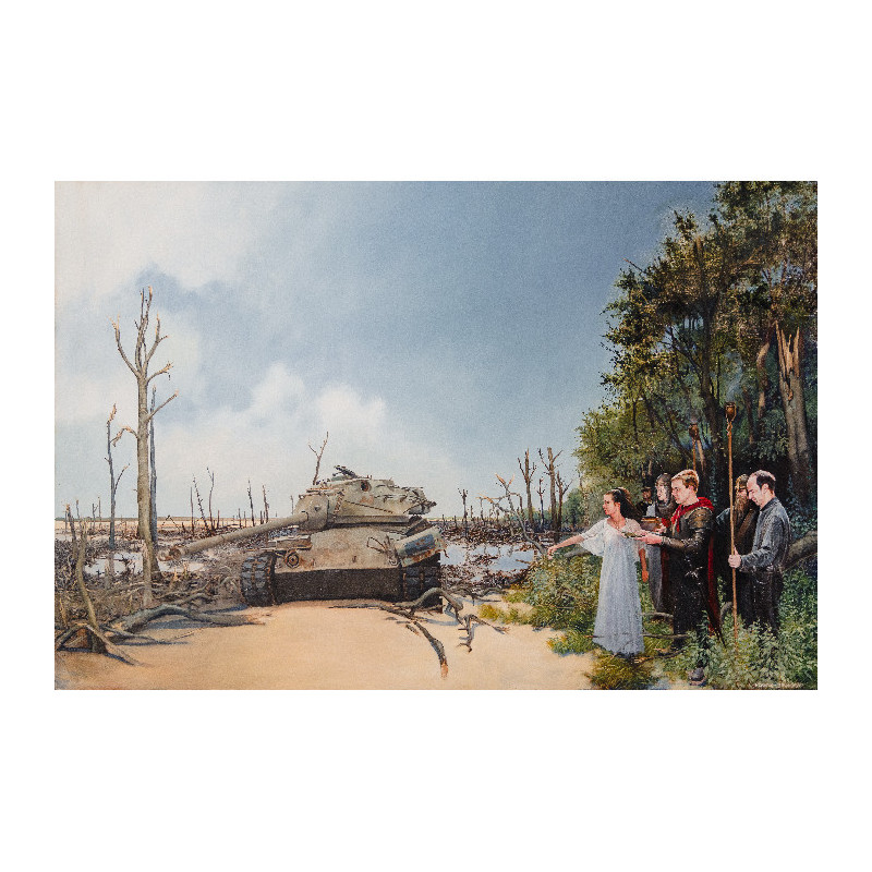 Paintings by Roeland van der Kley- Tank