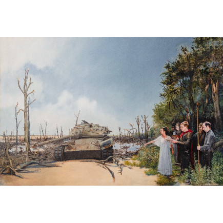 Paintings by Roeland van der Kley- Tank