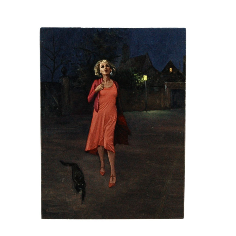 Peintures Roeland van der Kley - De Diva In De Nacht
