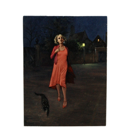 Paintings by Roeland van der Kley - De Diva In De Nacht