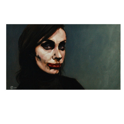 Paintings by Roeland van der Kley  - Vrouw Schmink.