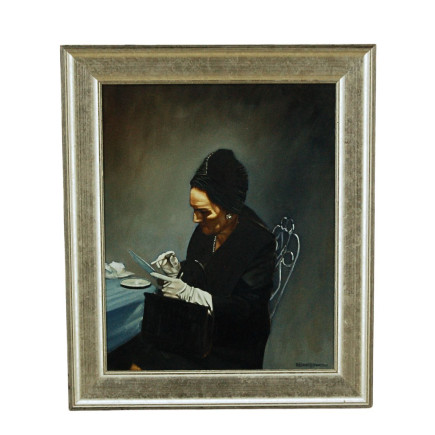 Paintings by Roeland van der Kley  - Oude Vrouw