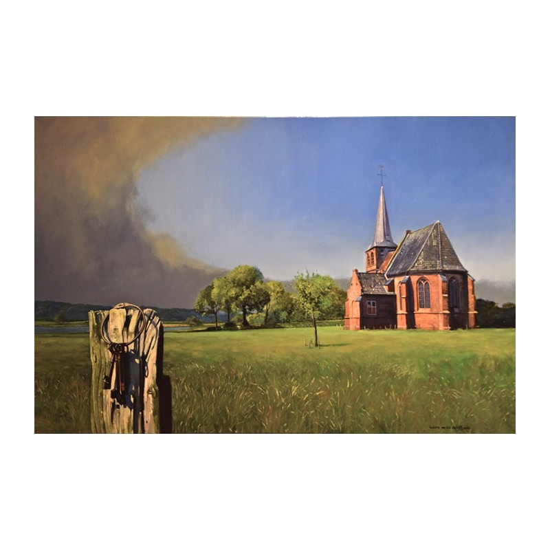 Paintings by Roeland van der Kley  - Toegang Tot Het Kerkje