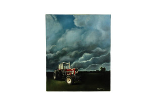 Schilderijen van Roeland van der Kley - Tractor