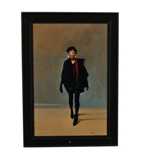 Paintings by Roeland van der Kley  - Vrouw In Zwart