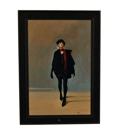Paintings by Roeland van der Kley  - Vrouw In Zwart