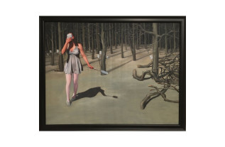 Peintures Roeland van der Kley - Vrouw Met Masker