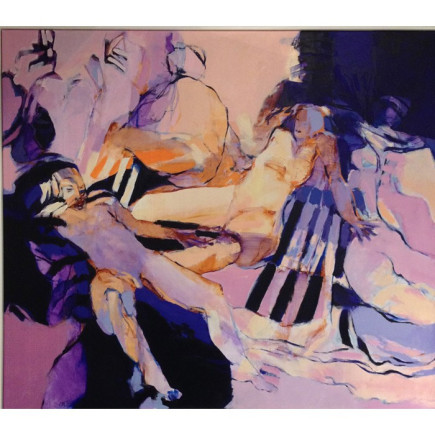 Paintings by Willebrord de Winter- Appolo En De Muzen