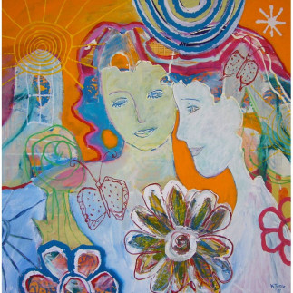Paintings by Karin Toma - Forever Friends