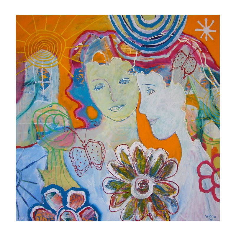 Paintings by Karin Toma - Forever Friends Paintings by Karin Toma - Forever Friends