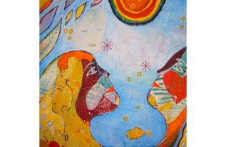 Peintures Karin Toma - Up In The Sky