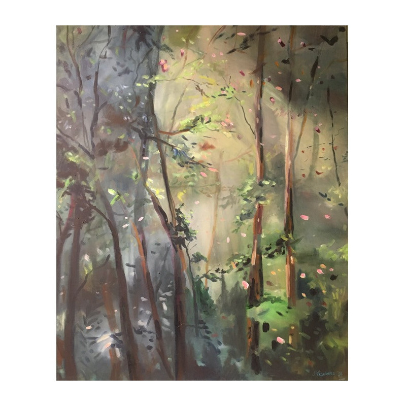 Paintings by Sylvia Frankena - Pinkleaves