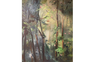 Paintings by Sylvia Frankena - Pinkleaves