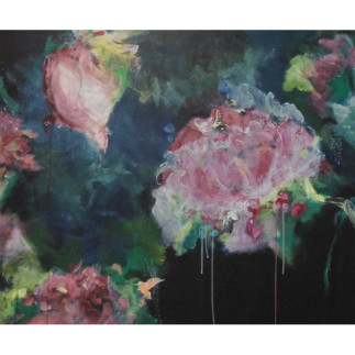 Bloemen 28 - Paintings by Irene Sijnesael