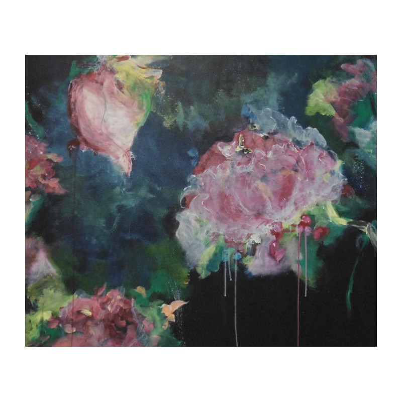 Bloemen 28 - Paintings by Irene Sijnesael