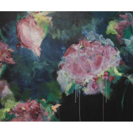 Bloemen 28 - Paintings by Irene Sijnesael