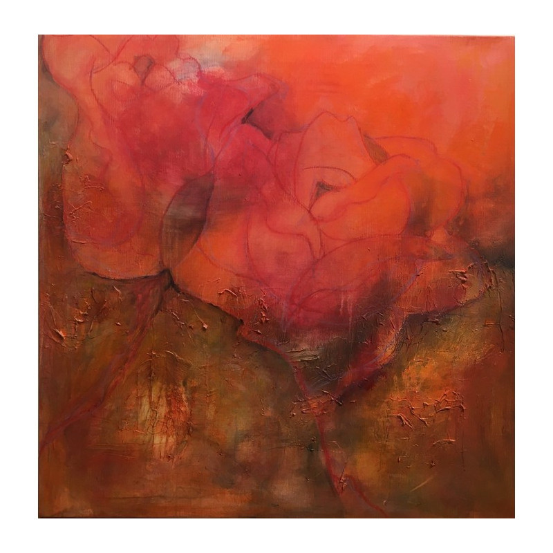 Paintings by Irene Sijnesael - Rozen