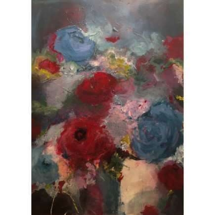 Bloemen 19 - Paintings by Irene Sijnesael