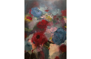 Bloemen 19 - Schilderijen van Irene Sijnesael