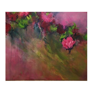 Bloemen 21 - Paintings by Irene Sijnesael