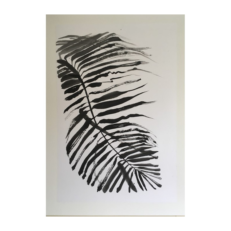 Palmblad 1 - Schilderijen van Sylvia Radius