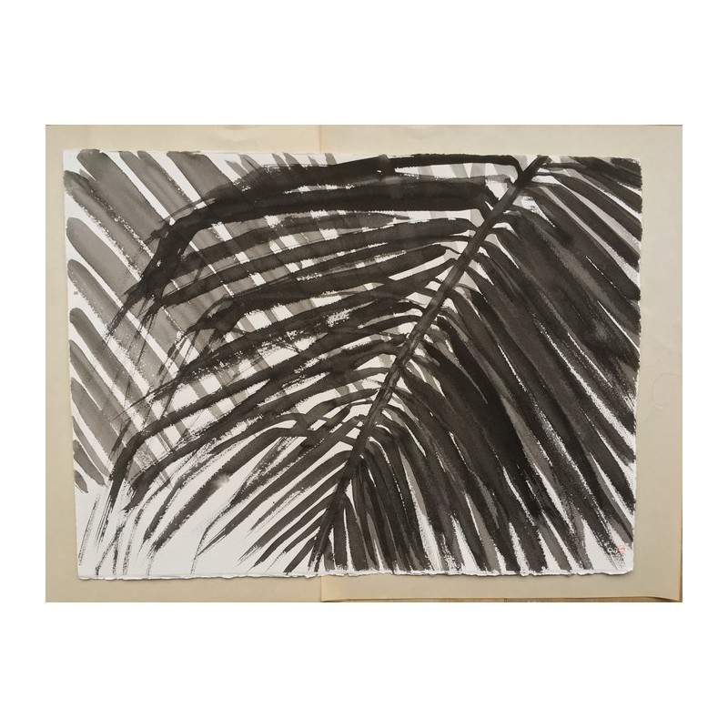 Palm 1 - Paintings by Sylvia Radius