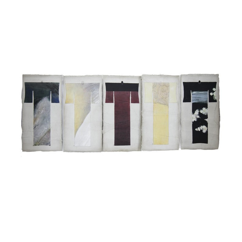 IAN creates textile paintings - Kimono