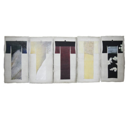 IAN creates textile paintings - Kimono