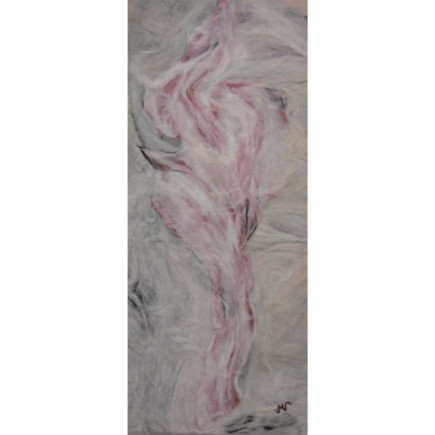 Marian Verdonk creates wool paintings - Fluid Feminity.