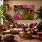 Bloemen 21 - Paintings by Irene Sijnesael