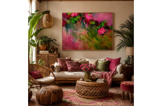 Bloemen 21 - Paintings by Irene Sijnesael