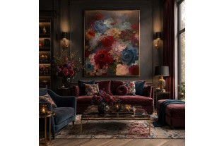 Bloemen 19 - Paintings by Irene Sijnesael