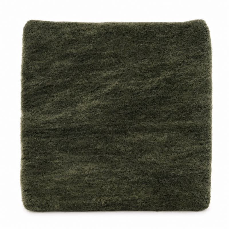 Wooling merinowol Olive Green