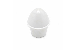 finial caferod for curtain rod 13 mm color white per piece