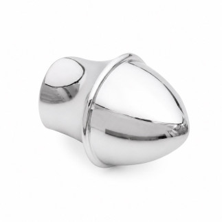 embout caferod tringle à rideau 13 mm couleur argent par pièce
