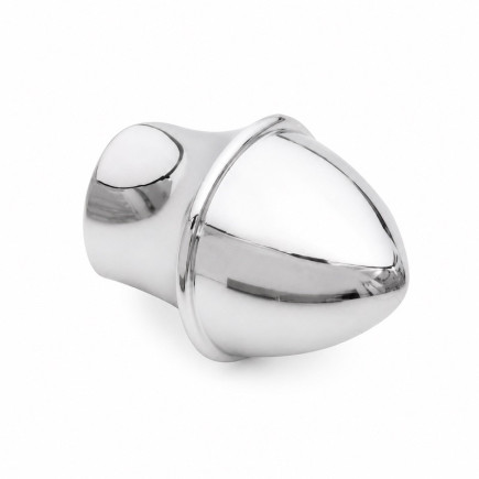 embout caferod tringle à rideau 13 mm couleur argent par pièce