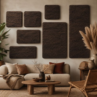 Wooling merinowol Umber Brown