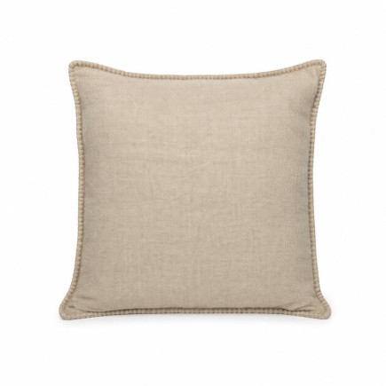 Housse de coussin en laine crème 40 x 40 cm