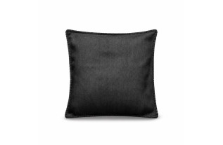 Housse de coussin en laine gris foncé 40 x 40 cm