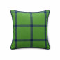 Kussenovertrek blokdesign groen-blauw 40 x 40 cm