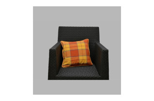 Kussenovertrek grote ruit design 40 x 40 cm