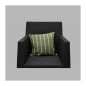 Housse de coussin à carreaux verte 40 x 40 cm Housse de coussin à carreaux verte 40 x 40 cm