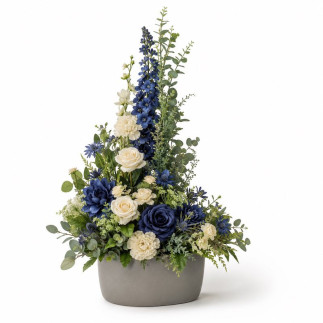 Service de composition florale en fleurs de soie