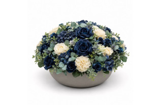 Service de composition florale en fleurs de soie